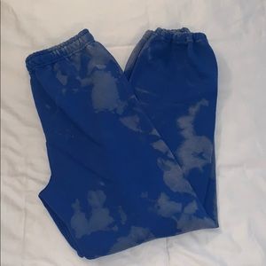 Tie Dye blue sweatpants